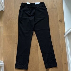 Ann Taylor Factory Black Straight Leg Pants